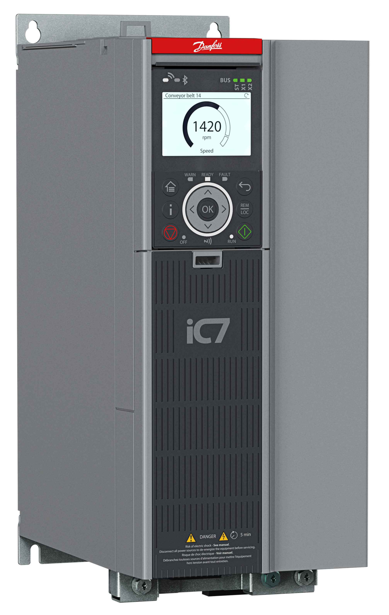 Variateur de fréquence Danfoss iC7-Automation (137G9865)